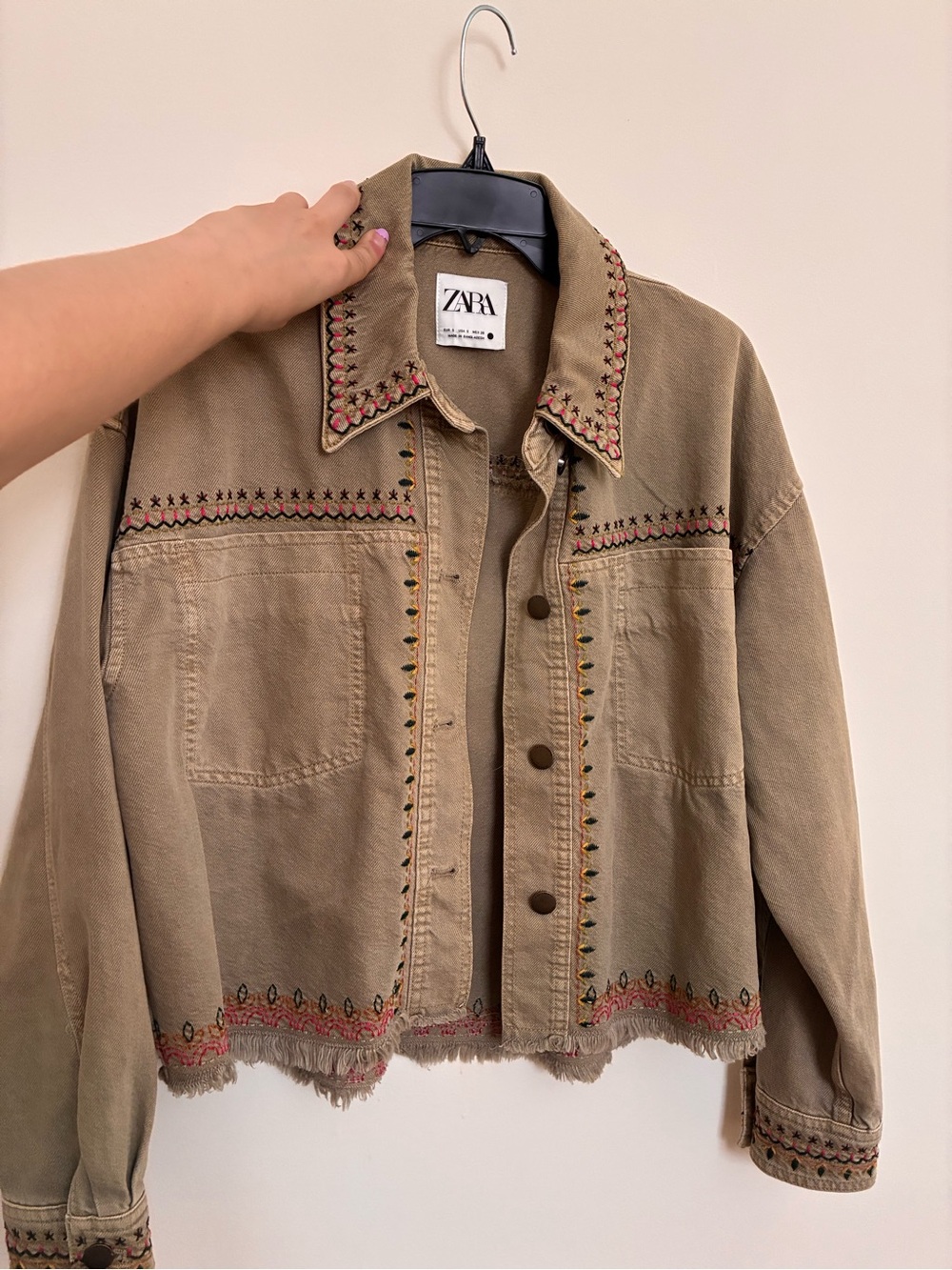 Like-New Zara Light Cotton Jacket